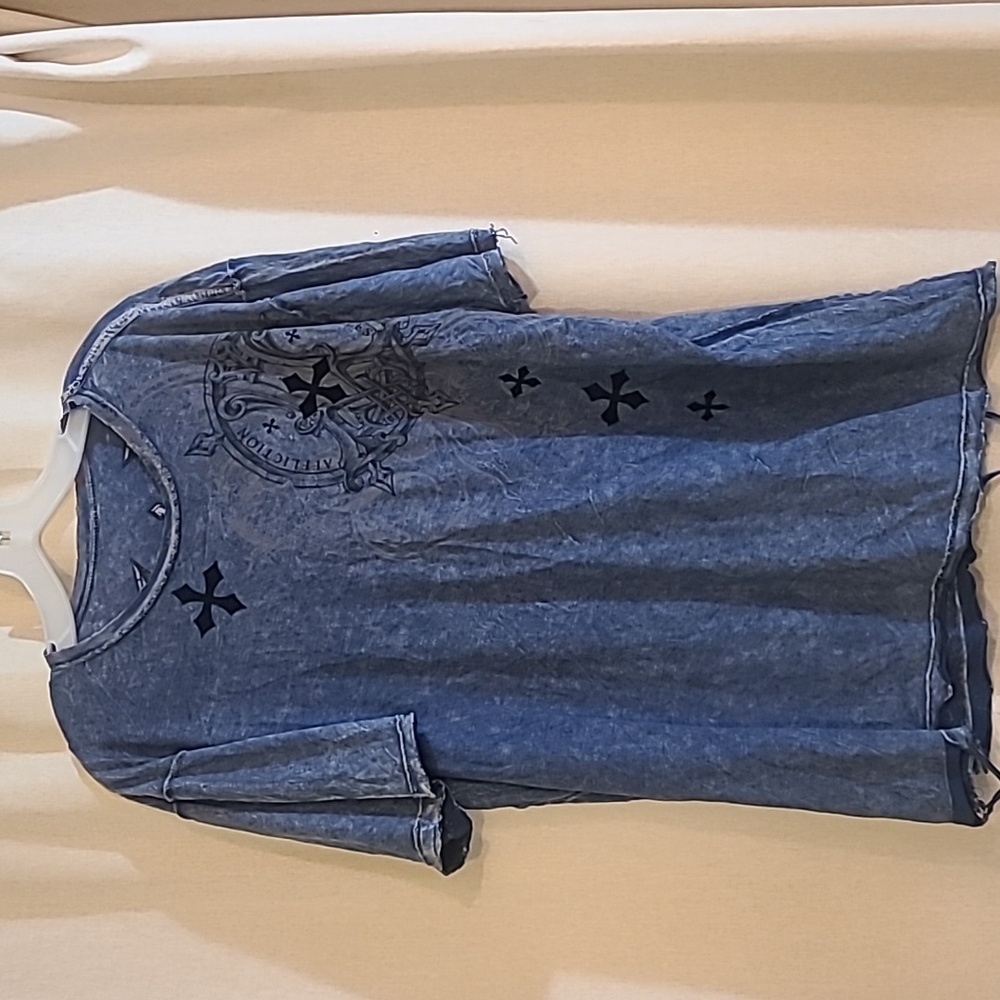 Affliction reversible tshirt